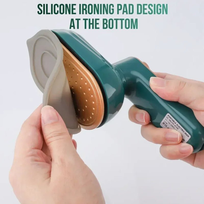 Mini Rotary Steam Iron Dry And Wet Dual Heat Steam Machine Portable Garment Steamer Home Travel Garment Steamer - Tech Tready