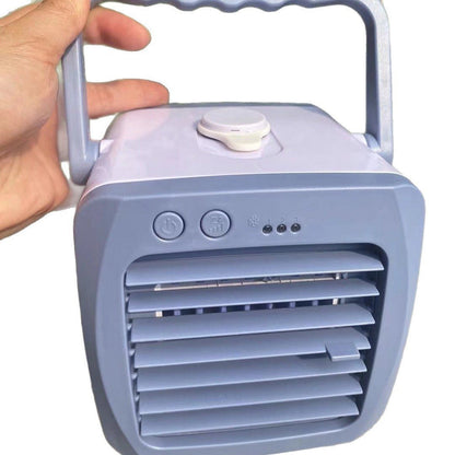 Mini spray Air Cooler Household mobile Air Conditioner Fan - FashionTech