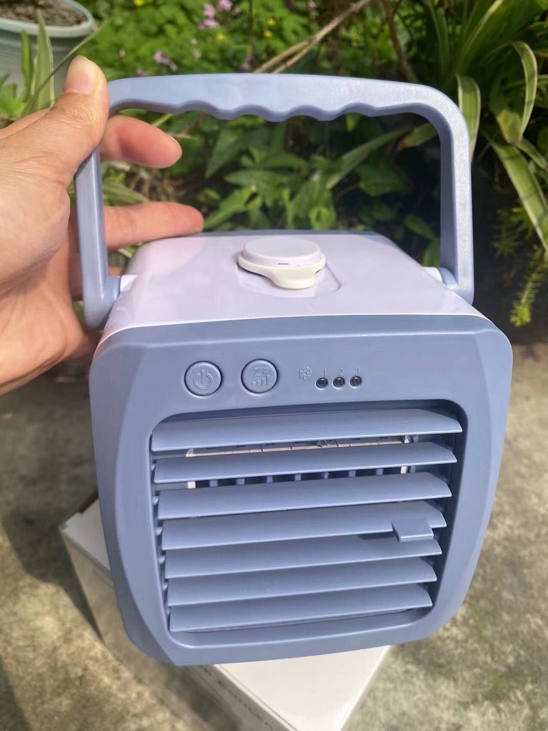 Mini spray Air Cooler Household mobile Air Conditioner Fan - FashionTech