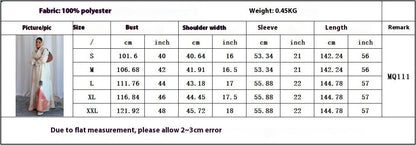 MQ111 Muslim Fashion Robe Abaya Cardigan Coat - Tech Tready
