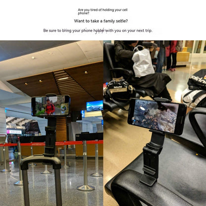 Multifunctional Lazy Phone Holder Business Trip Travel Office Binge - watching Tool Foldable Rotating - Tech Tready
