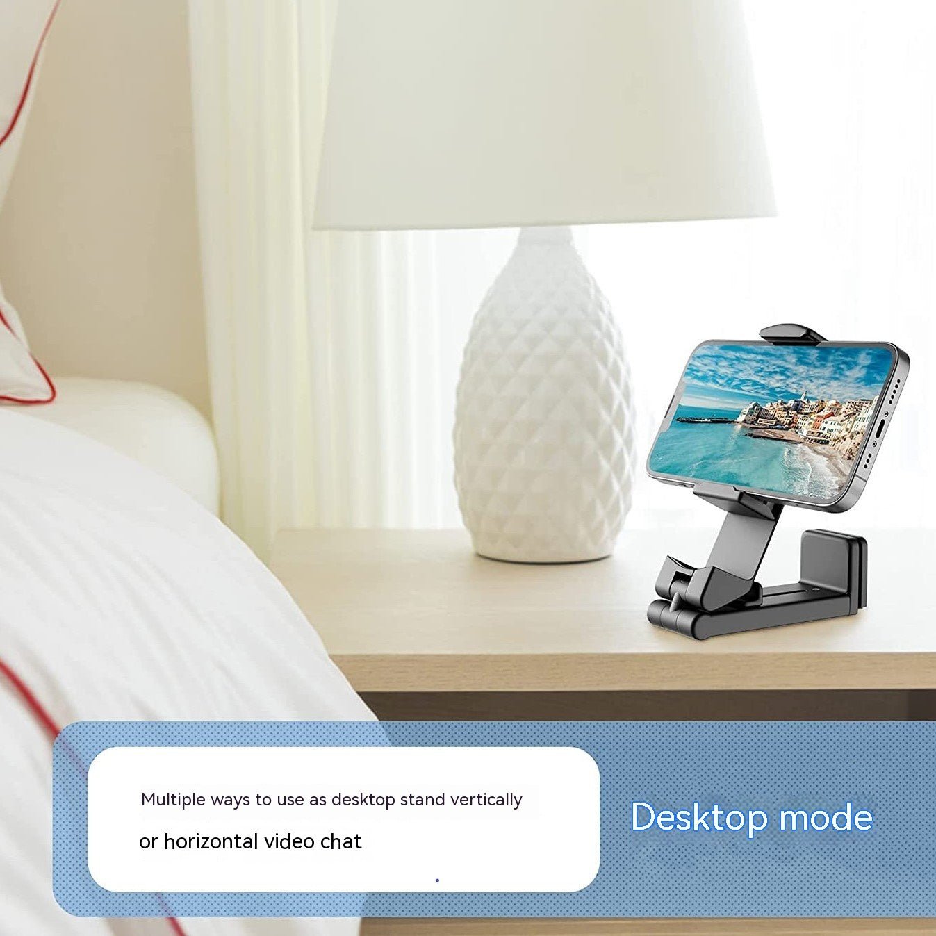 Multifunctional Lazy Phone Holder Business Trip Travel Office Binge - watching Tool Foldable Rotating - Tech Tready