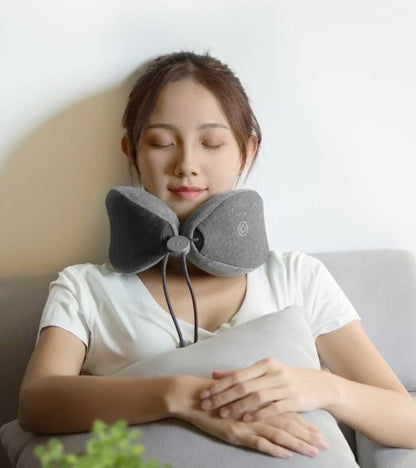 Neck Massage Pillow Relax Neck Muscle Therapy Massager Sleep Pillow for Office Mid Home and Travel - Tech Tready