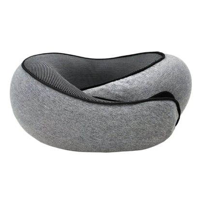Neck Pillow Memory Foam Travel Pillow Soft Chin with 360 - Degree Head Support for Home Airplanes - FashionTech