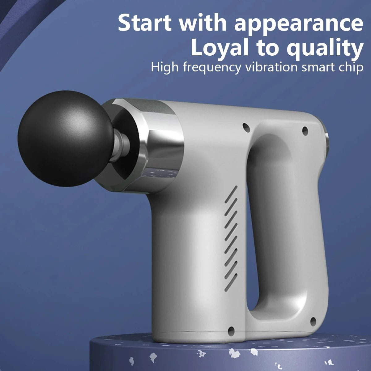 New Intelligent High Frequency Massage Gun Electric Deep Tissue Muscle Relaxation Fitness Body Massager Fascia Gun - Tech Tready