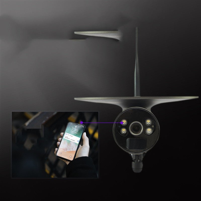 New Solar Wireless WIFI Camera 4G Outdoor High - definition Full Color Mobile Phone Remote Monitoring Camera - Tech Tready