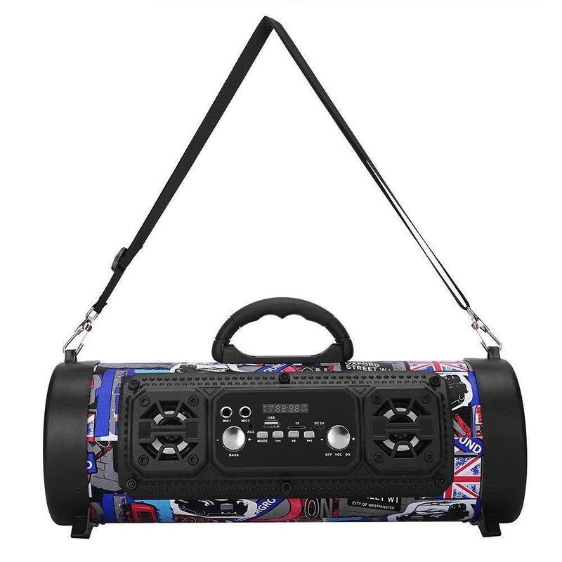 New Wireless Karaoke Smart Bluetooth Speaker, Car Audio Subwoofer, Gift for Computers/People, Street Fashion Gift - FashionTech