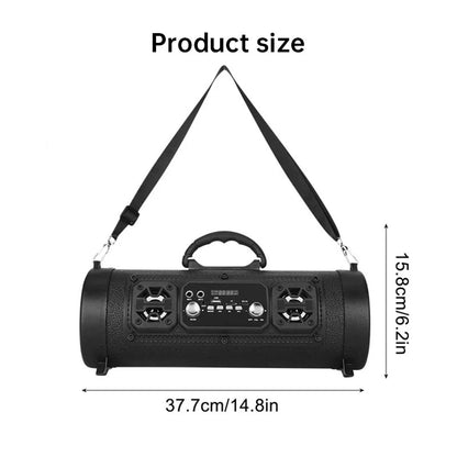 New Wireless Karaoke Smart Bluetooth Speaker, Car Audio Subwoofer, Gift for Computers/People, Street Fashion Gift - FashionTech
