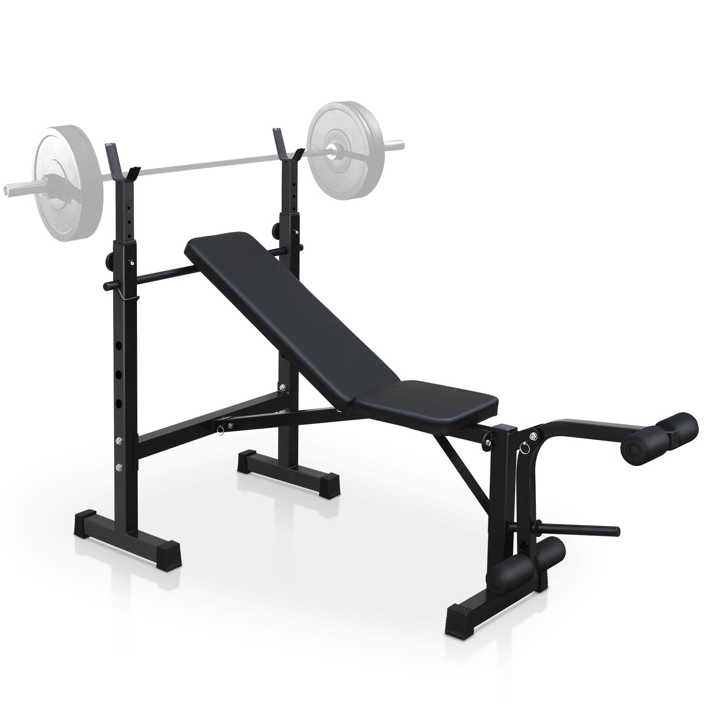 Olympic Weight Bench Bench Press Set with Squat Rack and Bench for Home Gym Full - Body Workout - Tech Tready