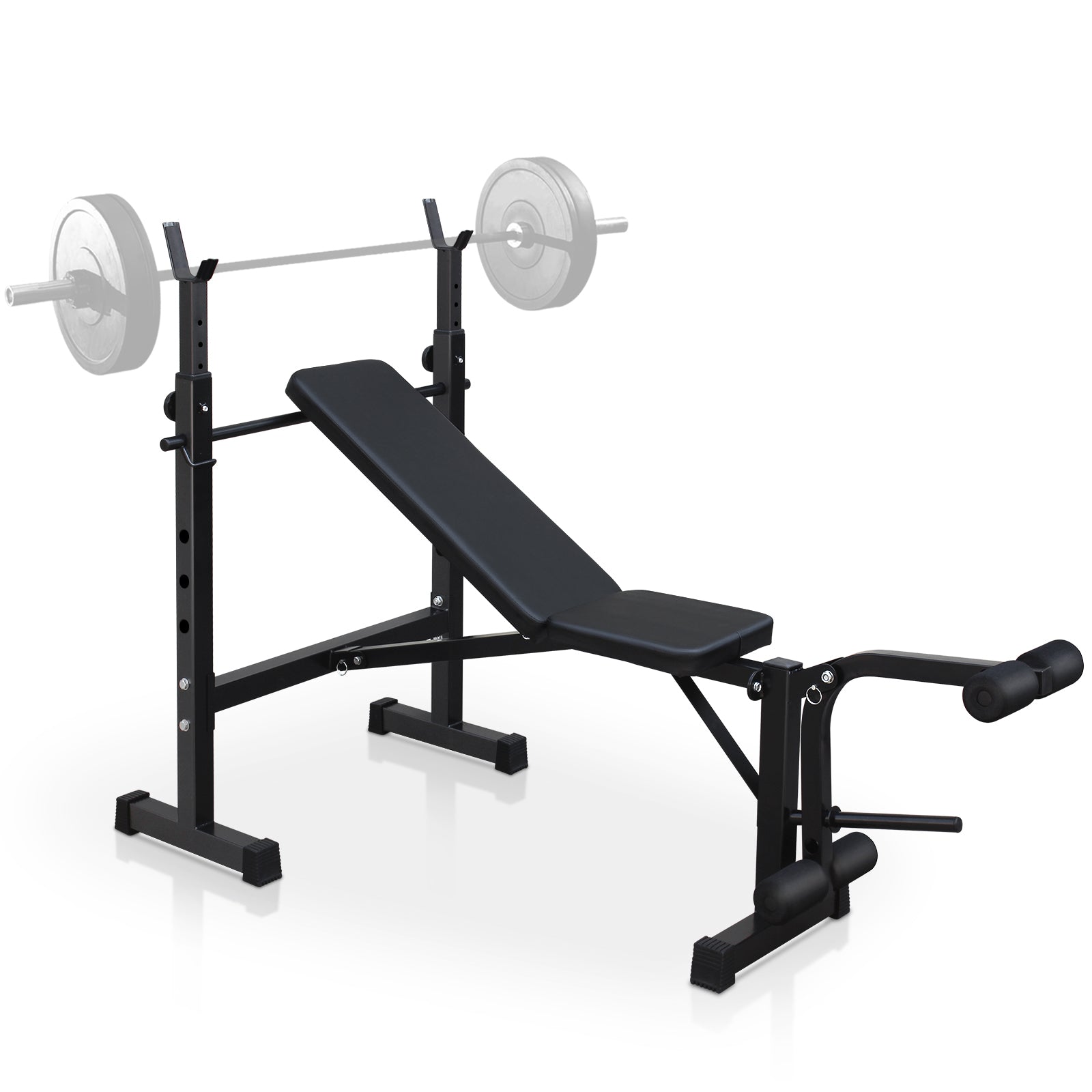 Olympic Weight Bench Bench Press Set with Squat Rack and Bench for Home Gym Full - Body Workout - Tech Tready