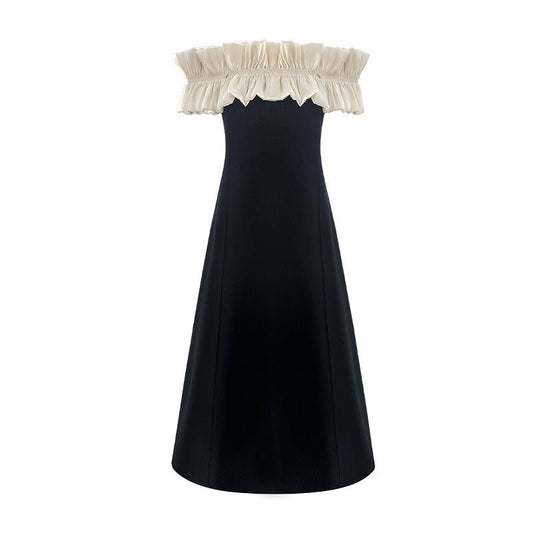 One shoulder dress for women wearing formal dresses and long skirts - FashionTech