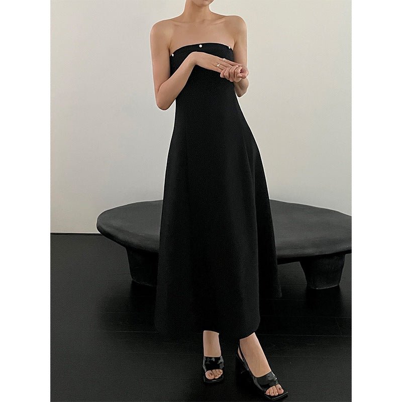 One shoulder dress for women wearing formal dresses and long skirts - FashionTech