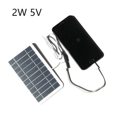 Outdoor Camping Solar Cell Phone Power Bank Charger - Tech Tready