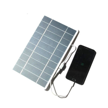 Outdoor Camping Solar Cell Phone Power Bank Charger - Tech Tready
