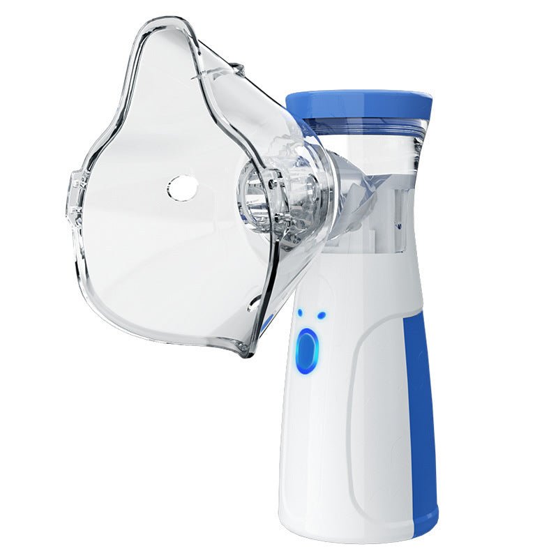 Outdoor Portable Nebulizer Silent Mesh Mini First Aid Kit Handheld Asthma Inhaler Atomizer Kids Adult Saving Emergency Device - FashionTech