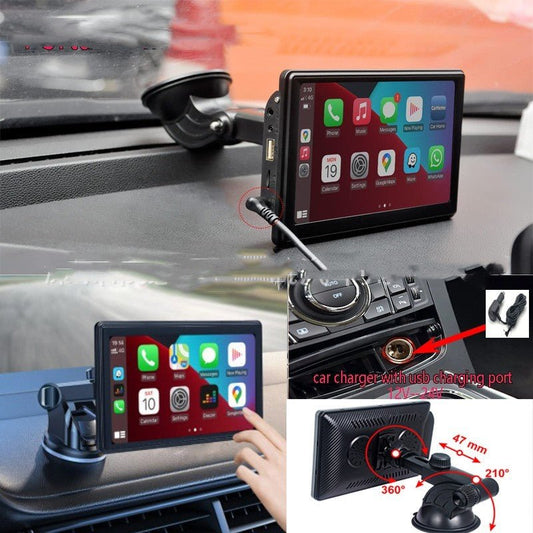 Portable IPS Car Smart Screen Wireless Projection Screen Carplay Android AUTO - Tech Tready
