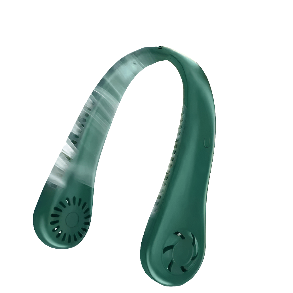 Portable Neck Fan Electric Wearable Cooling FAN USB Rechargeable Air Conditioner - FashionTech
