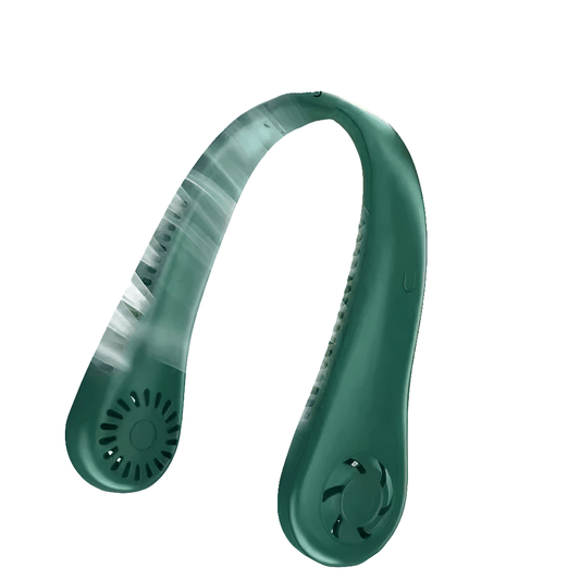 Portable Neck Fan Electric Wearable Cooling FAN USB Rechargeable Air Conditioner - FashionTech