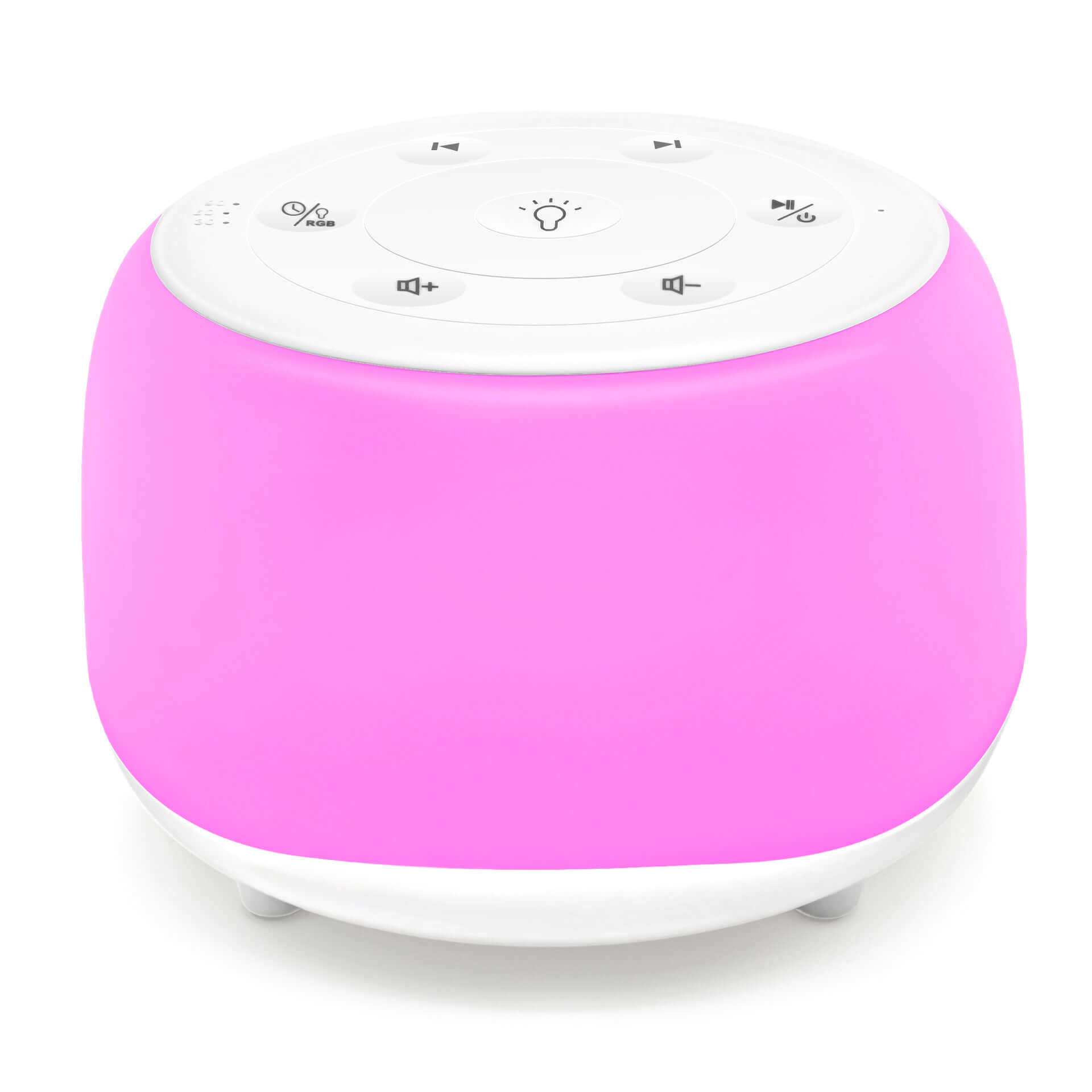 Portable Sound Machine with White Noise, Night Light, and Speaker for Baby's Soothing Sleep and Relaxation - Tech Tready