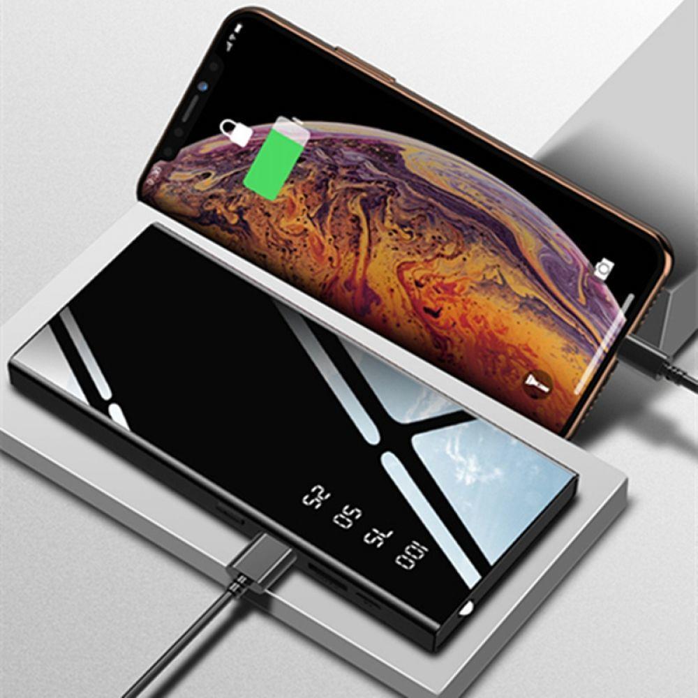 Power Bank 20000mah External Battery Pack LCD Portable - FashionTech