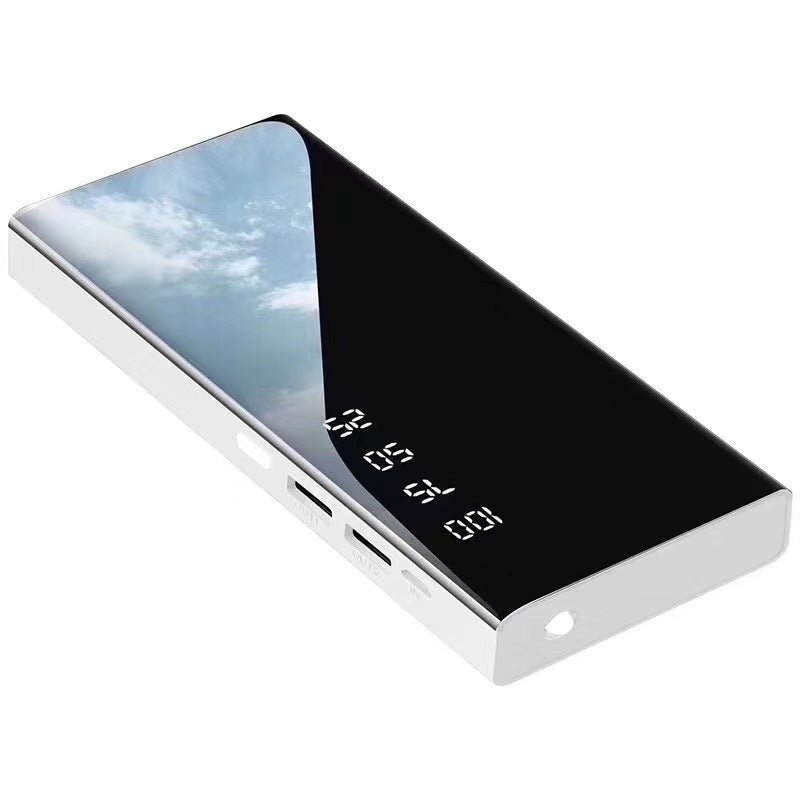 Power Bank 20000mah External Battery Pack LCD Portable - FashionTech