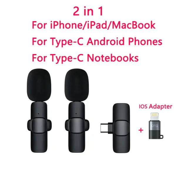 Rechargeable Wireless Microphone - Tech Tready