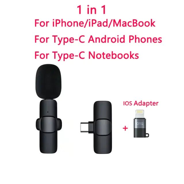 Rechargeable Wireless Microphone - Tech Tready