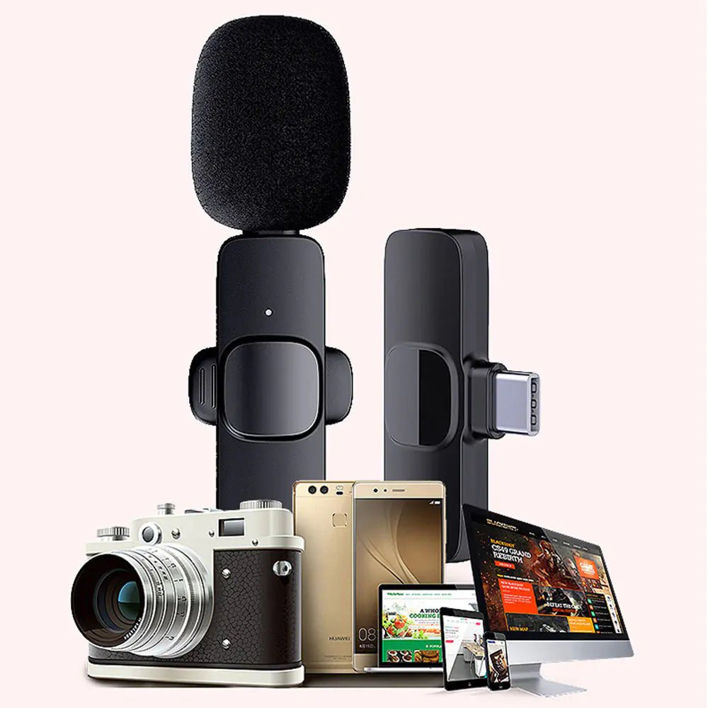 Rechargeable Wireless Microphone - Tech Tready