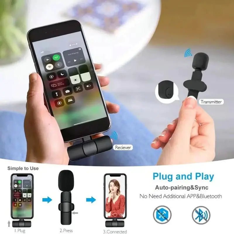 Rechargeable Wireless Microphone - Tech Tready
