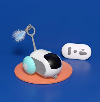 Remote Control Interactive Cat Car Toy USB Charging Chasing Automatic Self - moving Remote Smart Control Car Interactive Cat Toy Pet Products - FashionTech