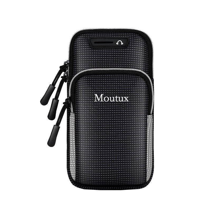 Running phone arm bag Unisex fitness equipment outdoor handbag wrist bag - FashionTech
