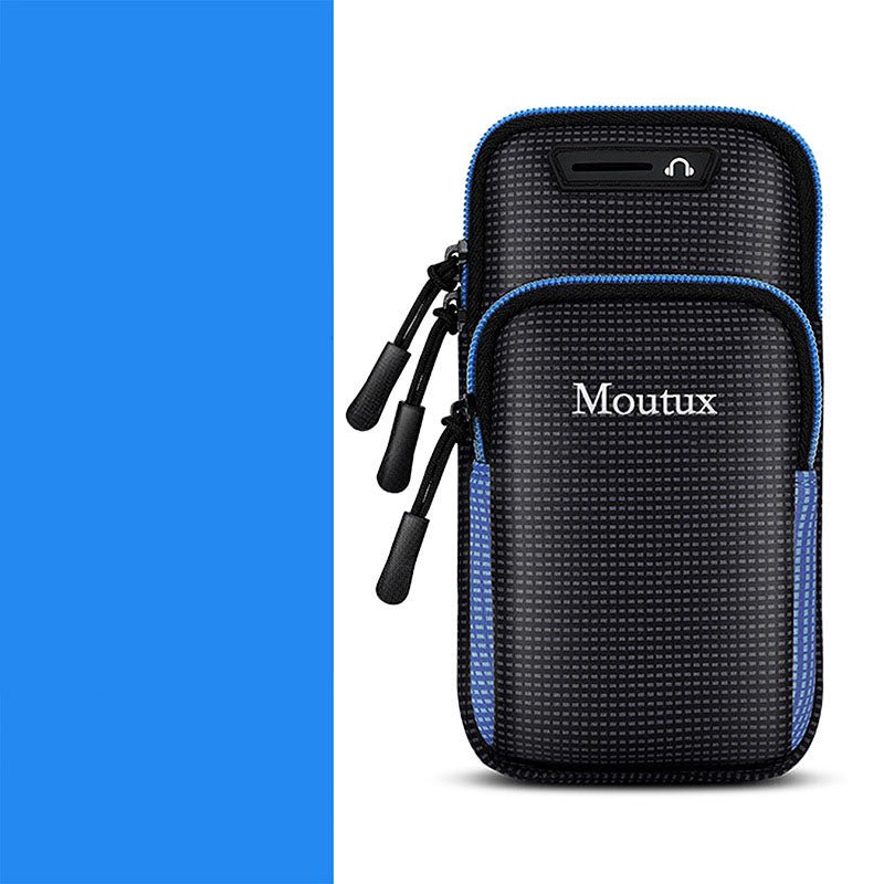 Running phone arm bag Unisex fitness equipment outdoor handbag wrist bag - FashionTech
