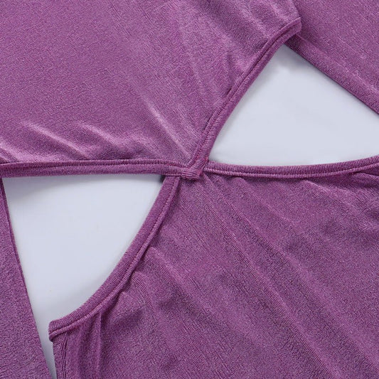 Sexy Backless Bandage Women Mini Dress Summer New Hollow Out Skinny Dresses - FashionTech