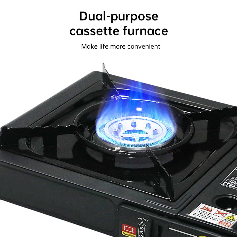 Single - burner Butane Camping Stove, windproof, adjustable, portable - Tech Tready