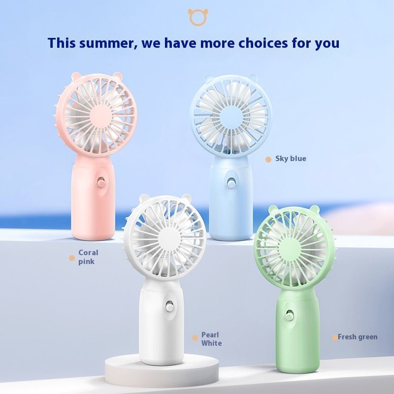 Small Handheld Fan Portable Mini Pocket Fan - FashionTech