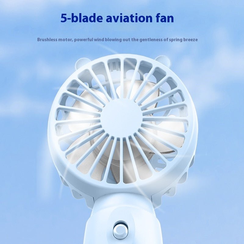 Small Handheld Fan Portable Mini Pocket Fan - FashionTech