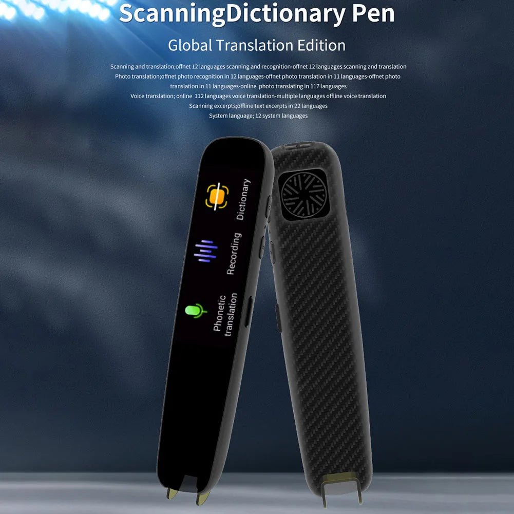 Smart AI Scan Reader Portable Voice Translator Scanner Pen WIFI AI Voice Languages Translator For Dyslexia Autism - FashionTech