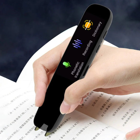 Smart AI Scan Reader Portable Voice Translator Scanner Pen WIFI AI Voice Languages Translator For Dyslexia Autism - FashionTech