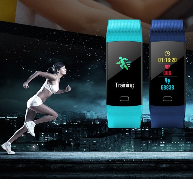 Smart Band Watch Color Screen Bracelet Heart Rate Activity Fitness tracker Band Smart Electronic Bracelet - Tech Tready