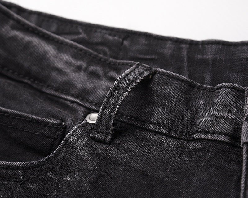 Snowflake washed slim - fit jeans - FashionTech
