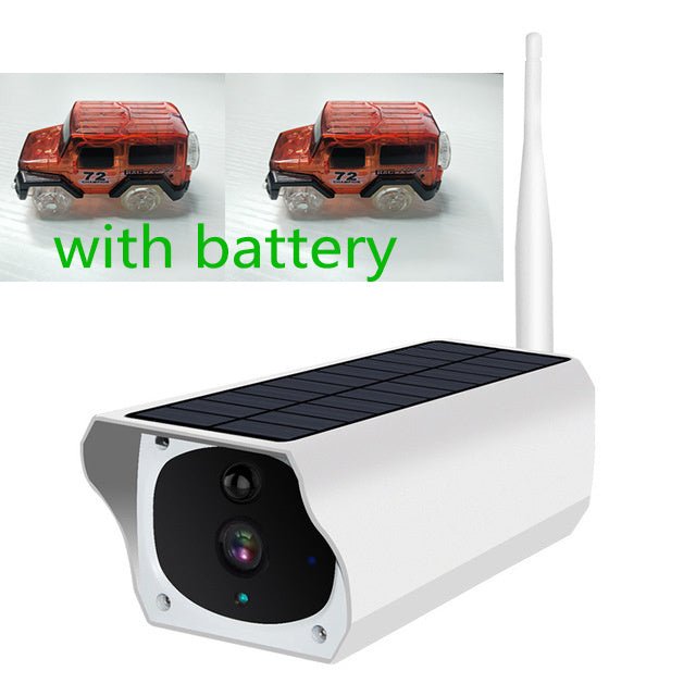 Solar surveillance camera low power camera - Tech Tready