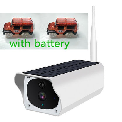 Solar surveillance camera low power camera - Tech Tready
