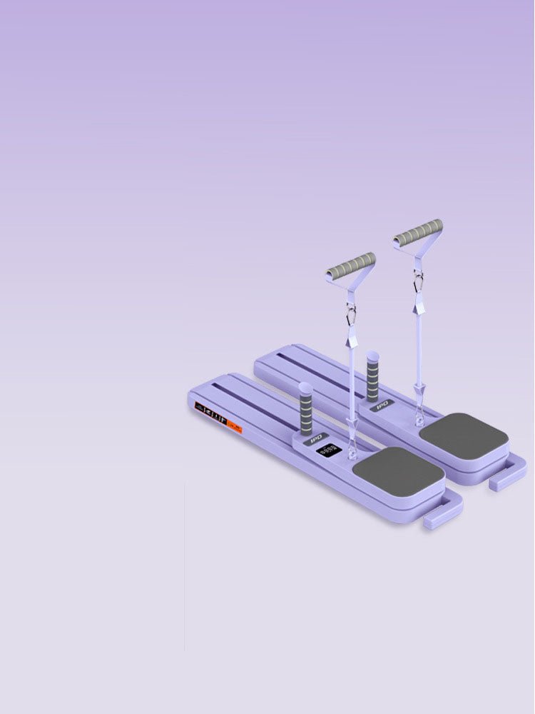 Split type healthy belly plate healthy belly wheel automatic rebound abdominal muscle wheel training tool - FashionTech