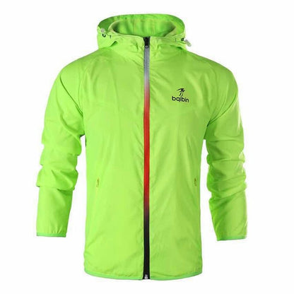 Spring Summer Mens Fashion Outerwear Windbreaker Men' S Thin Jackets Hooded Casual Sporting Coat Big Size - Tech Tready
