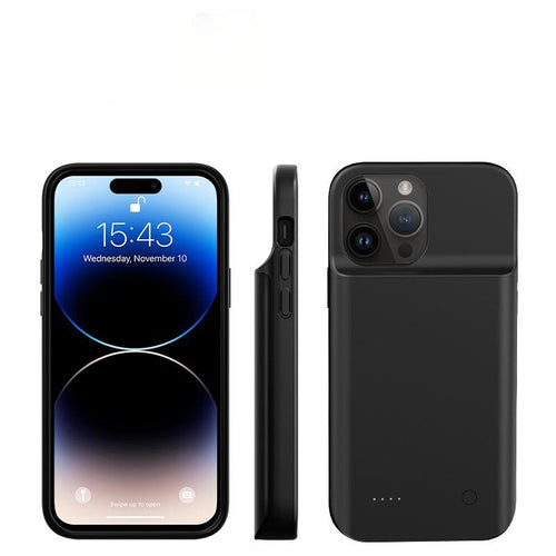 Suitable for Apple 15ProMax back clip 11 battery 12 power bank XS case 13mini portable 14plus power XR - FashionTech