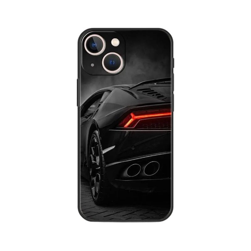 Suitable for iPhone 15 Japanese blue red JDM sports car phone case - FashionTech