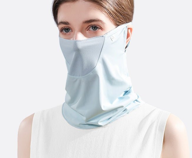 Summer Face Cover Face Scarf Balaclava UV Protction Earloop Neck Gaiter Breathable Outdoor Sports Women - Tech Tready