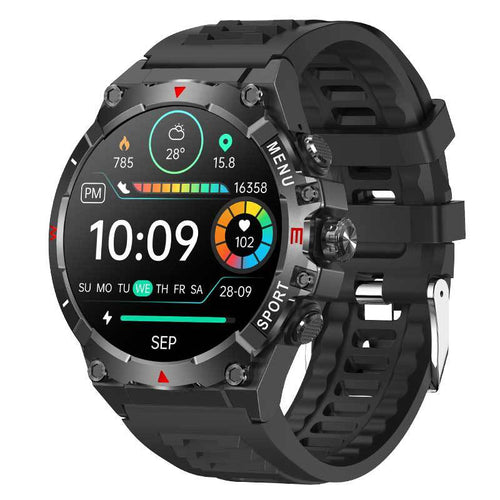 TG02 Outdoor Smart Watch GPS Positioning Altitude Pressure Compass Heart Rate Bluetooth Call Sports Watch - FashionTech