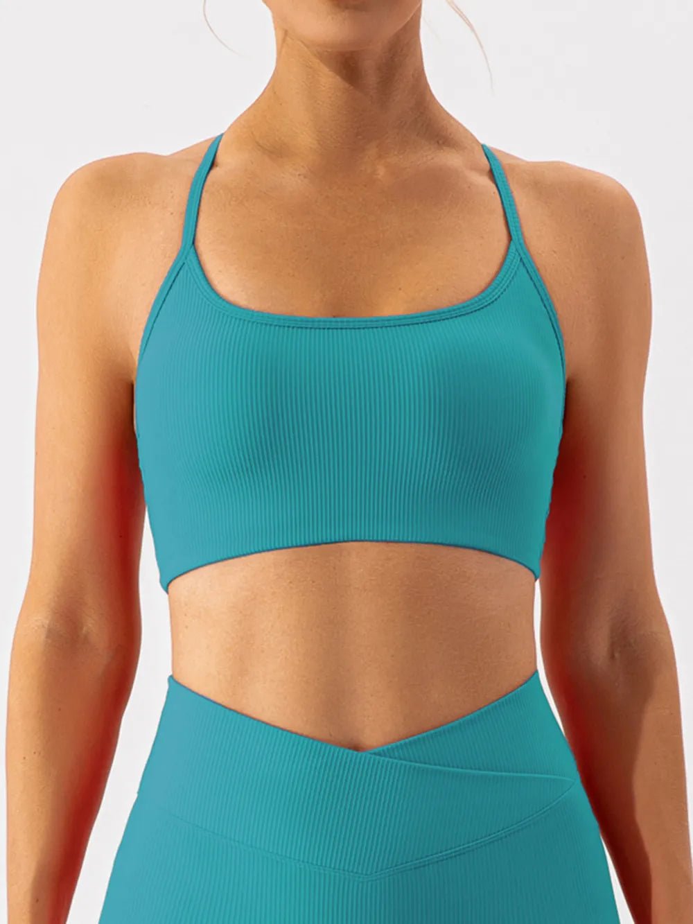 Tight fitting quick drying yoga clothes for training running beautiful back sports underwear for women - FashionTech