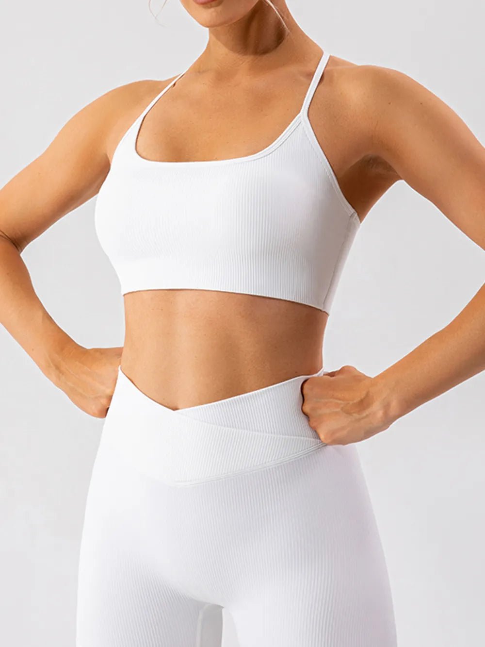 Tight fitting quick drying yoga clothes for training running beautiful back sports underwear for women - FashionTech